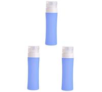 Baluue 3piezas Botellas De De Reutilizables Para Jabones y Lociones Contenedores Portátiles Para Camping y