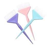 Baluue 3piezas Cepillos Para Teñir Cabello y Herramientas De Aplicación Para Coloración y Destacar Cabello Accesorios De Salón De Peluquería