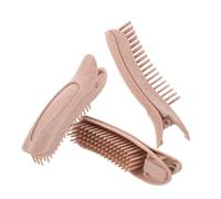 Baluue 3piezas Clip Esponjoso Para Raíz Del Cabello Pinza Para Flequillo Sin Rastro Herramienta De Peinado Para Volumen Pinza Para Raíces Accesorios Cabello Para Estilizar Raíces