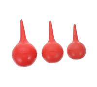 Baluue 3piezas De Goma Para Limpieza De Oídos Kit De Perilla De Lavado Herramienta Suave Para Adultos Para Limpieza De Cerumen