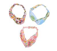 Baluue 3piezas Diademas De Yoga Conjuntos De Accesorios Para Niñas y Mujeres Diademas Ajustables y Cómodas Para Actividades Deportivas y Maquillaje
