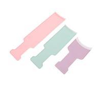 Baluue 3piezas Tablero de Teñido del Cabello para Resaltar Punta Plana para Uso Salón Tablero de Mechas para Estilistas Kit de Tinte Cabello