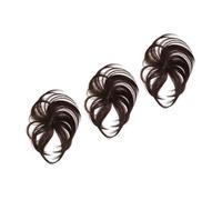 Baluue 3piezas Toppers De Cabello Para Mujeres De Postizos De Pelo El Volumen Para Cabello Fino Natural Aplicación y