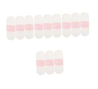 Baluue 4 Juegos Forro De Servilleta Sanitaria Compresas Higiénicas Almohadillas Menstruales Compresas Menstruales Reutilizables Toallas Higiénicas De Algodón Algodón 3 Piezas * 4