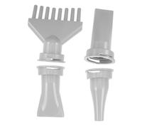 Baluue 4 Piezas Boquillas de Secador para Mascotas Adaptadores de Abs Duraderos Accesorios para y Arreglo con Peine Control de Flujo para Salón y Doméstico