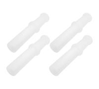 Baluue 4 piezas Empujador para Picadora de Carne Accesorio de Plástico Duradero con Diseño Ergonómico Compatible con Molinillos de Carne para Cocina Doméstica y Restaurante