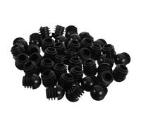 Baluue 40 Piezas Tapones de Plástico Redondos para Patas de Muebles de Protectores Antirruido para Sillas Mesas y Taburetes Cubiertas Duraderas de Tubos para Proteger Suelos y Reducir