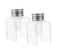 Baluue 4juegos Moldes De Para Labial Kit De Para y Bálsamo Labial Molde De Boca Anillo Soporte Proyectos Casa