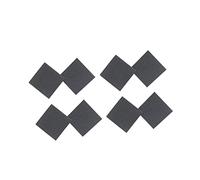 Baluue 4pares of Non- High Heel Shoe Pads Wear-resistant Silent Stickers for Women for Reducing Noise and Enhancing Comfort