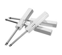 Baluue 4piezas Herramienta de Extracción de Núcleo de Válvula con Cabeza Magnética Juego Aleación de Aluminio Instalador y Desmontador de Vástagos para Bicicletas Coches y Motos Portátil