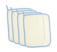 Baluue 4piezas Paños De Lavado Facial y Corporal Toalla De Lufa Jabón Espumoso Paño De Masaje Exfoliantes