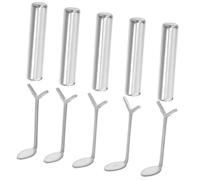 Baluue 5 Juegos Cat Eye Nail Gel Magnets Cylindrical Pens With Y-shaped Guide Sticks Precise Magnetic Tool For Salon Home Manicure