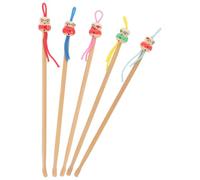 Baluue 5 Piezas de Portátiles para Eliminar el Cerumen, Herramientas Pequeñas y Prácticas para Limpieza de Oídos, Diseño Antideslizante para Cuidado Seguro Hogar