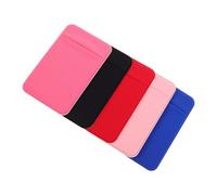 Baluue 5 Piezas Unidades Tarjetero Adhesivo para Teléfono Delgado y Plano Soporte para Tarjetas de Crédito y Diseño y Seguro para Mujer y Hombre