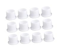 Baluue 500piezas Tazas De Pintura y Pigmento Con Base Recipientes De Plástico Para Tinta Kit De Suministros De Blanco