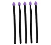 Baluue 5piezas Pincel De Silicona Multiusos Para Sombras De Ojos y Maquillaje Facial Fácil De Limpiar Para