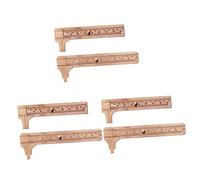 Baluue 6 Piezas Micrómetro De Calibre a Vernier Calibre Doble Escala Herramientas Moradas Medición Portátil Calibre Vernier Calibres De Medicion Herramienta De Medición Latón