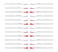 Baluue 60 Pinceles Aplicadores de Labios de Silicona Reutilizables con Tapa Set de 3 Colores Herramienta Portátil para Maquillaje Brillo y Bálsamo Labial Adecuado para Viajes