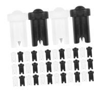 Baluue 60piezas Agujas Antibloqueo Pasador Para Botella De Pegamento Extensiones De Pestañas