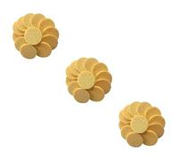 Baluue 60piezas Esponjas De Algodón Para Desmaquillado y Limpieza Facial y Amigables Color
