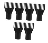 Baluue 6piezas Boquilla De Peine Para Secador De Pelo Accesorios Profesionales Diseño De Peine Para Sueltos y Brillantes