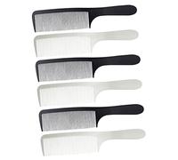 Baluue 6piezas Peines De Profesionales Para Hombres De Peines Curvados Para Corte y Estilizado Para Uso Casa y Salones De Peluquería