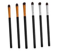 Baluue 6piezas Pinceles Para Maquillaje De Ojos Incluye Pincel Curvado Pincel Angulado y Difuminador Para Maquilladores Principiantes y Profesionales Para Tipo De Sombras De Ojos