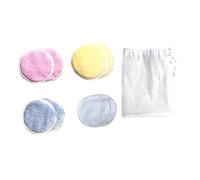 Baluue 8piezas Discos Desmaquillantes Reutilizables De Con Bolsa De Almacenamiento Almohadillas De Algodón Lavables Para Limpieza Facial Eficaces y Ecológicas