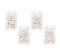 Baluue Accesorios de Manicura 4 Bolsas de Arcilla Polimérica en Forma de Diseño y Superficie Lisa para Salón de Manicura o Uso