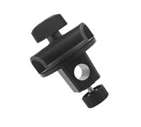 Baluue Adaptador Ajustable para Brazo Micrófono Mic Boom Stand Abrazadera para Soporte de Transmisión y Grabación Clip Resistente para Equipos de Audio