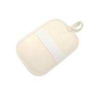 Baluue Almohadilla Exfoliante de Esponja Vegetal Natural Cuadrada para Ducha, Guante de Esponja de Lufa y Segura para Limpieza Profunda y Exfoliación Diaria del Cuerpo