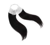 Baluue Anillos De Muestras De Cabello Real Para Practicar 30 Unidades 3 Grados Para Formación En Peluquería Anillo De Pvc Para Salón y Tintes Profesionales