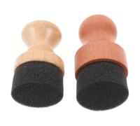 Baluue Aplicador de Aceite y Cera para Tablas de Cortar de Madera 2 Unidades Cabezal de Esponja Reutilizable para Mantenimiento y Protección de Bloques de Cocina