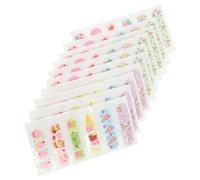 Baluue Apósitos Adhesivos Transpirables Para Niños 120 Unidades, Vendas Para Heridas Pequeñas Impermeables, Parches Adhesivos Elásticos Dibujos Animados Para Dedos, Uso Doméstico y Emergencia