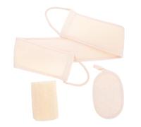 Baluue Baño de Lufa para Ducha Exfoliante Corporal Estropajo Espalda y Toalla de Baño para Limpieza