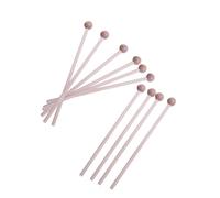 Baluue Baquetas para Instrumentos Musicales 10 Mazos de Madera para Percusión Accesorios para Enseñanza Escolar y Desarrollo del Talento Musical Infantil