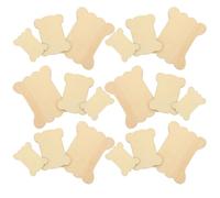 Baluue Bobinadoras de Hilo de Madera 60 Piezas (20 Grandes, 20 Medianas, 20 Pequeñas) Organizador de Hilo para Bordar y Tejer, Herramientas de Devanado para Costura y Manualidades,