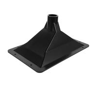 Baluue Bocina de Altavoz Rectangular para Exteriores Rosca Interna, Plástico Resistente, 320x200 Mm, Accesorio para Altavoz de Bocina Mejorado, Compatible Sistemas de Audio
