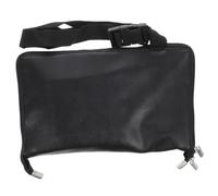 Baluue Bolsa de Cintura para Brochas de Maquillaje de Piel Sintética Organizador Profesional de Cosméticos con Cremallera Bolsa de Cosméticos Grande para Mujer para Maquillaje Viaje