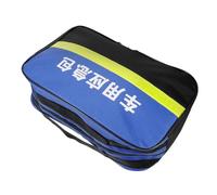 Baluue Bolsa de Emergencia para Coche Compacta 335X225X105 CM Organizador Ligero para Medicamentos y Suministros Neceser Portátil para Viajes y Atención Médica Básica