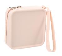 Baluue Bolsa de Silicona para Productos Femeninos Gran Capacidad y Textura, Almacenamiento Higiénico y Discreto para Tampones y Compresas Primer Período de Adolescentes
