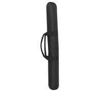Baluue Bolsa para Flauta de Bambú Profesional, para 2 Flautas, Negra, Acolchada y Portátil, Accesorio para Instrumentos de Viento y Almacenamiento Seguro para Estudiantes y Músicos