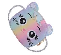 Baluue Bolso Bandolera Forma De Gato Adorable para Niñas Bolso De Hombro Mini para Bolsito De Moda para Jugar