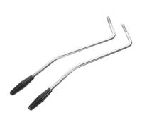 Baluue Brazo de Trémolo para Guitarra Eléctrica St 2 Piezas con Rosca M5 y M6 Cabeza Negra Barra de Metálica Compatible para Sistema de Trémolo Accesorio de Repuesto para Resorte de