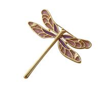 Baluue Broche Esmaltado de Aleación Forma de Libélula Pequeño y Elegante para Mujer para Vestidos Bufandas y Ropa Accesorio Duradero y Distintivo para Bodas y Fiestas