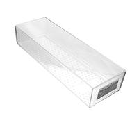 Baluue Caja De Almacenamiento De Plástico Transparente Separadores Para Cosméticos y Accesorios Organizador De Cajón Mediano Para Maquillaje y Utensilios De Cocina