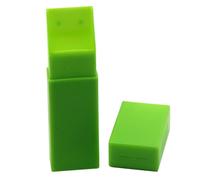 Baluue Caja de Almacenamiento para Cuchillas Desechadas Portátil y Segura con Tapa Extraíble Resistente y Multifuncional para Hogar Oficina y Escuela