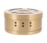 Baluue Caja de Moxa de Cobre Portátil para Terapia de Moxibustión Varios estilos Control de Temperatura Ajustable Varios estilos Vida Diaria y Trabajo