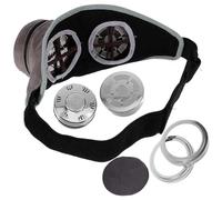 Baluue Caja de Moxa Portátil Doble Cinturón Elástico y Acero, Bolsa Práctica Aislamiento Térmico para Moxibustión sin Humo, Uso Doméstico para Cuello, Rodilla y Abdomen, Accesorio