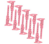 Baluue Calibrador Plástico Para Cejas Regla Portátil Para Medición Precisa De Distancia Entre Cejas Unidades Rosa Herramienta Práctica Para Maquillaje Profesional y Tatuajes